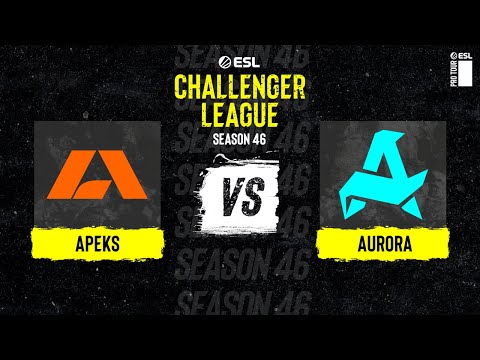 Apeks vs. Aurora - Map 1 [Overpass] - ESL Challenger League Season 46 EU