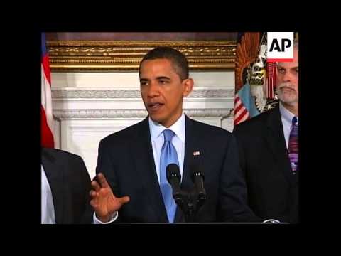 President Barack Obama makes remarks on reforming the health care system to reduce costs
