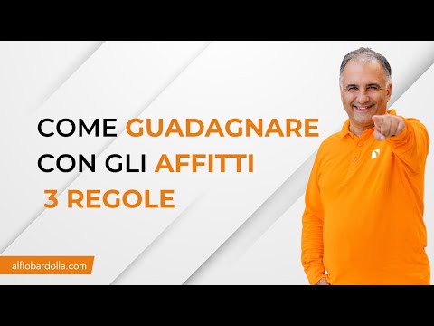 Alfio Bardolla: How to Make Money Renting: 3 Fundamental Rules