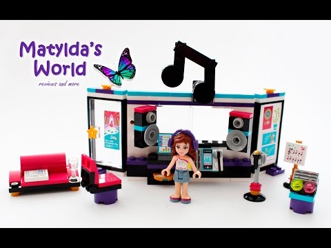 Lego Friends 2015 Pop Star Recording Studio Set 41103 Speed Build