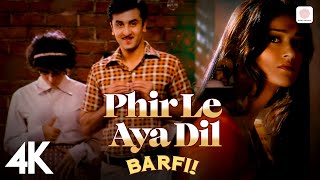 🌟 Phir Le Aya Dil | 4K Video | Barfi | Pritam | Arijit Singh | Ranbir | Priyanka | Ileana D&#39;Cruz 🎵