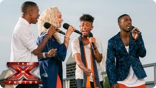 Brick City sing Been Around The World by Lisa Stansfield -- Judges Houses -- The X Factor 2013