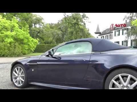 Aston Martin V8 Vantage S Roadster Fahrbericht, Review - AutoEmotionenTV