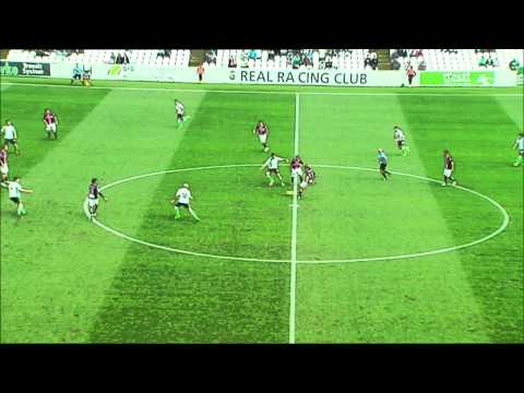 La Liga | Gol de Lanzarote (0-1) en el Racing de Santander-CE Sabadell | 16-12-2012 | J18