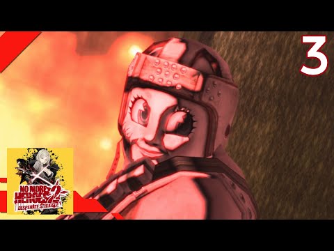 No More Heroes 2: Desperate Struggle [Switch] - Rank 24 MATT HELMS (Mild) Playthrough