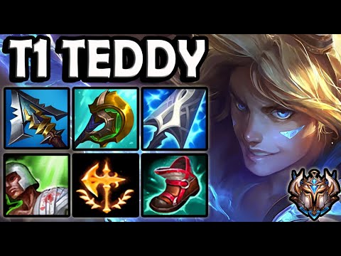 T1 Teddy EZREAL ADC vs APHELIOS - Ranked Korea ✅