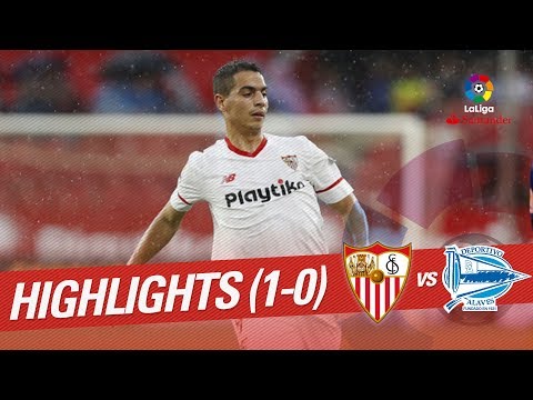 Highlights Sevilla FC vs Deportivo Alavés (1-0)