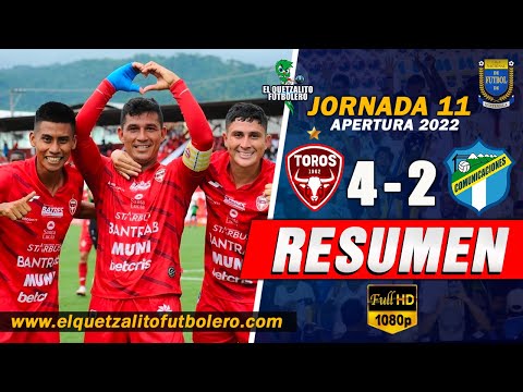 PARTIDAZO / Malacateco 4 vs Comunicaciones 2 / Jornada 11 Apertura 2022 -RESUMEN Completo