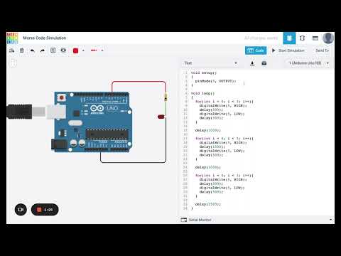 Physical Computing with Arduino - Morse Code Demo