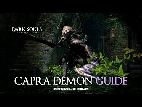 Capra Demon Boss Guide - Dark Souls Remastered