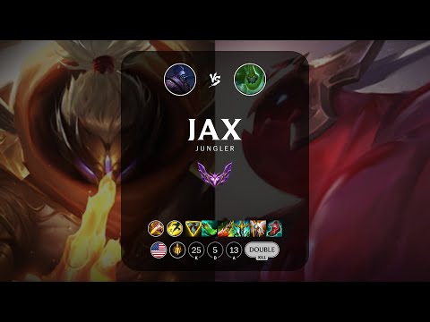 Jax Jungle vs Zac - NA Master Patch 13.21