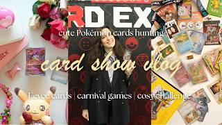The Card Expo Vlog | Pokémon cuties | Eevee cards + carnival games + cosy challenge