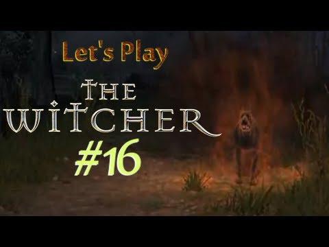 Let's Play The Witcher [HD] Part 16 (Hellhound at My Heels)