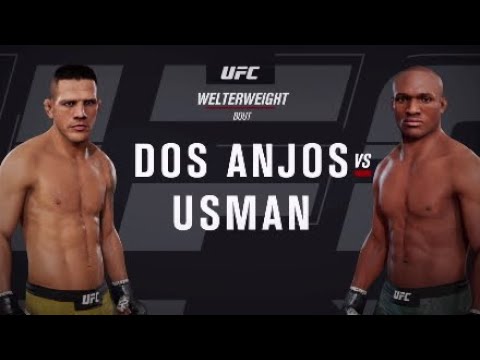 The Ultimate Fighter Finale: Rafael dos Anjos vs. Kamaru Usman | EA Sports UFC 3 Simulation
