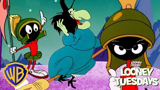 Looney Tuesdays | ​Marvin The Martian &amp; Witch Hazel&#39;s Best Moments 🧙‍♀️🛸 | @wbkids​
