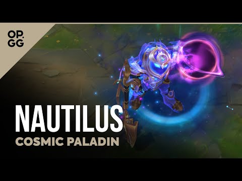 League of Legends Cosmic Paladin Nautilus OP.GG Skin Review