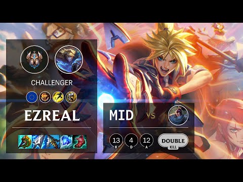 Ezreal Mid vs Yasuo - EUW Challenger Patch 11.13