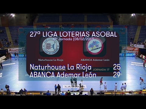LIGA LOTERIAS ASOBAL J17 Naturhouse La Rioja - ABANCA Ademar León