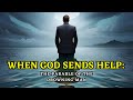 When God Sends Help - The Parable Of The Drowning Man.