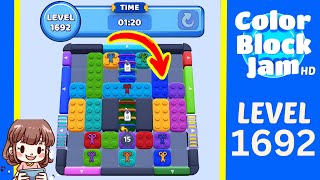 Soluzione del Livello 1692 di Color Block Jam