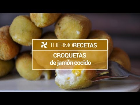 Croquetas de jamón cocido y maíz