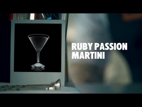 RUBY PASSION MARTINI DRINK RECIPE - HOW TO MIX