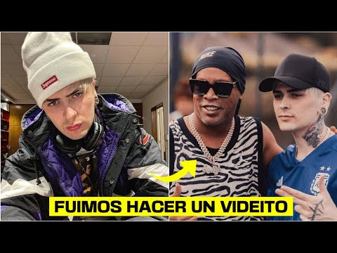 Lit Killah hablo de su encuentro con Ronaldinho