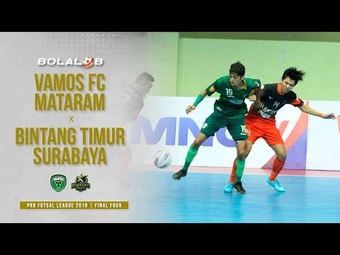 Semifinal PFL 2019! Vamos Mataram (6) x (2) Bintang Timur Surabaya - Pro Futsal League 2019