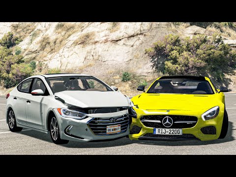 Luxury & Super and Hyper Car Crashes Compilation #60 - BeamNG Drive