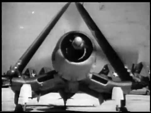 Flying the Vought F4U "Corsair" Fighter (1944)