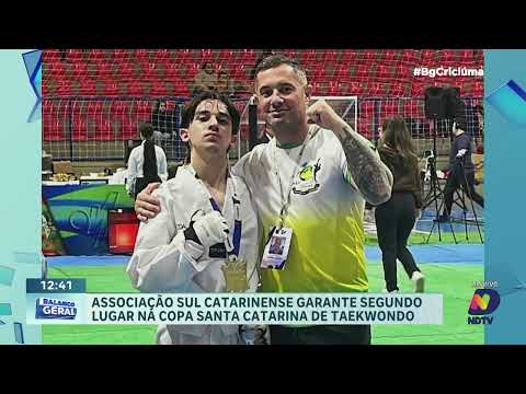 Taekwondo do Sul de SC conquista vice na Copa Santa Catarina