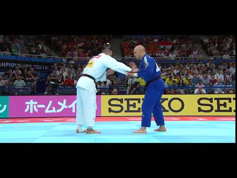 +100kg quarter-final Guram Tushishvili vs Grol  Henk in Tokyo 2019