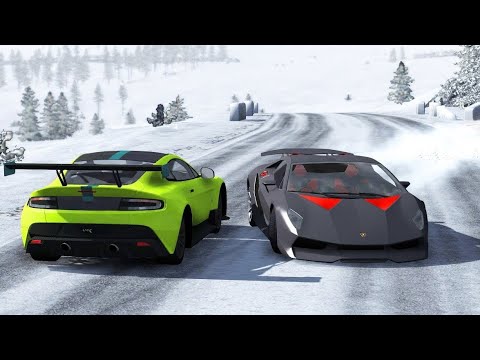 Car Near Miss & Best Drift Compilation #7 - BEAMNG DRIVE