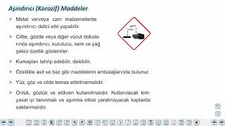 Eğitim Vadisi 9.Sınıf Kimya 4.Föy Kimya Uygulamalarında İş Sağlığı ve Güvenliği Konu Anlatım Videoları