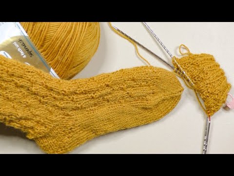 Socke stricken für kleine Prinzessin / Maschenschäfchen