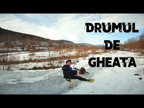 Zapada, gheata si mult frig - CEL MAI FRUMOS DRUM DIN ROMANIA