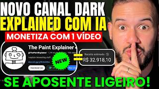 EXPLAINED: É ASSIM QUE OS GRINGOS ESTÃO FAZENDO CANAL DARK QUE MONETIZAM NO 1° VÍDEO (FURE A BOLHA)