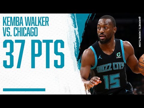 Kemba Walker (37 points) Highlights vs. Chicago Bulls