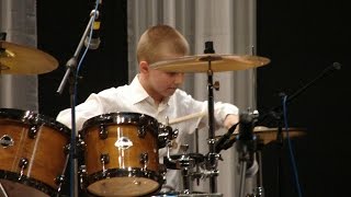 Festival De Ritmo - Dave Weckl + Drum solo - drummer Daniel Varfolomeyev 11 years