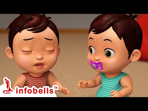 Muddada Magu eke aluttide - Cry Babies | Kannada Rhymes for Children | Infobells