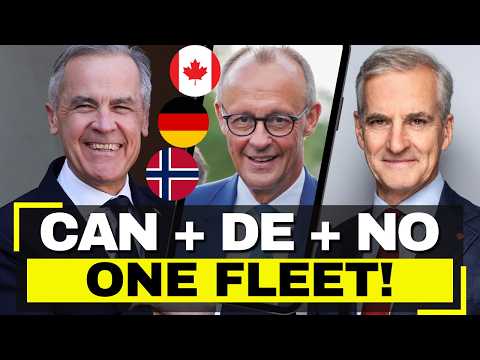 Canada-Germany-Norway Build SHARED Submarine Fleet - 24 Boats, $86B GDP, Arctic Alliance