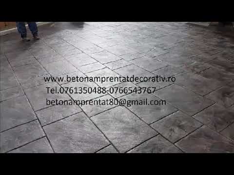 Beton Amprentat Gura Crăiești -  Bacău  Tel.0761350488 -0766543767