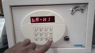 How To Open Godrej Locker if you are Forget Password