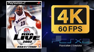 NBA Live 2002 | PS2 (PCSX2) | 4K UHD