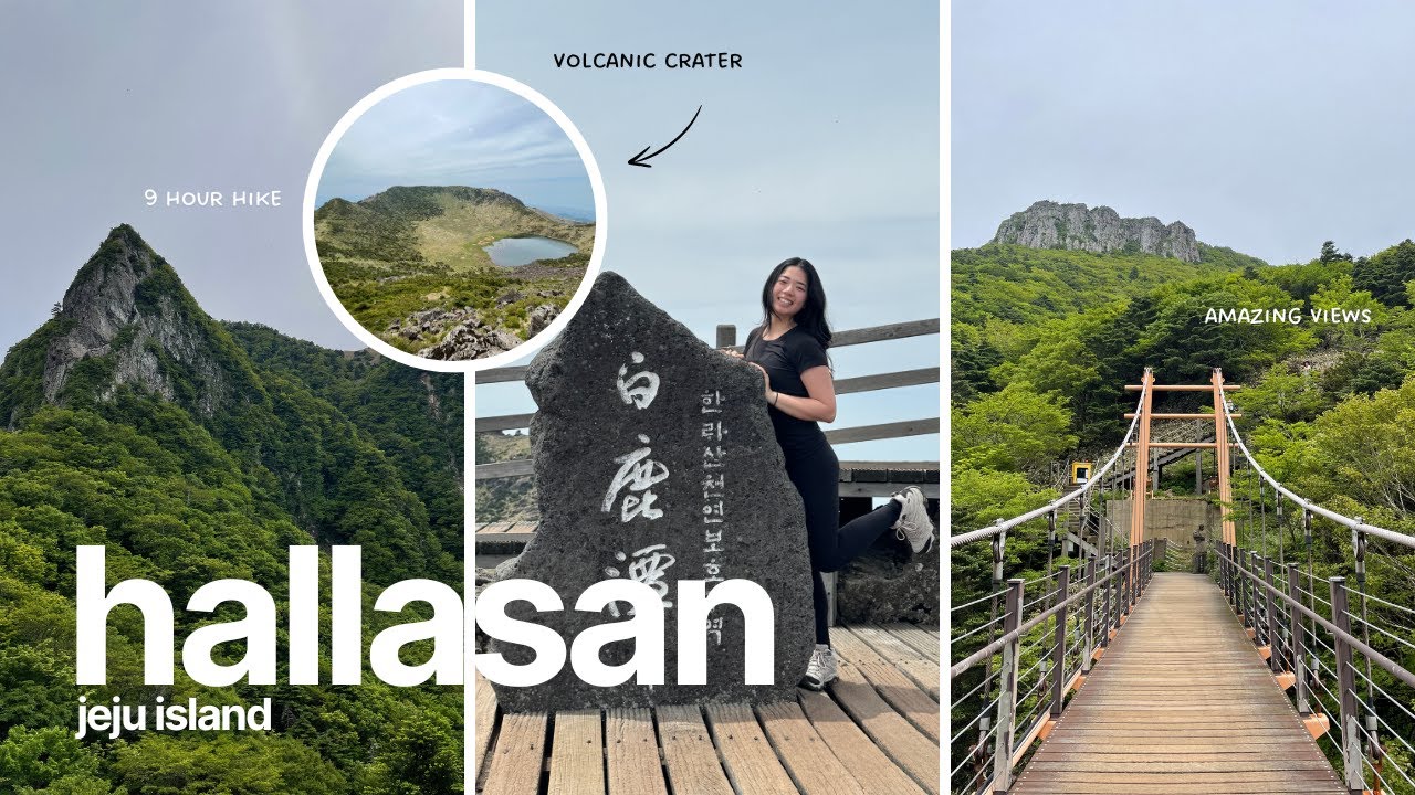 Join adventurers as they hike the Hallasan National Park.