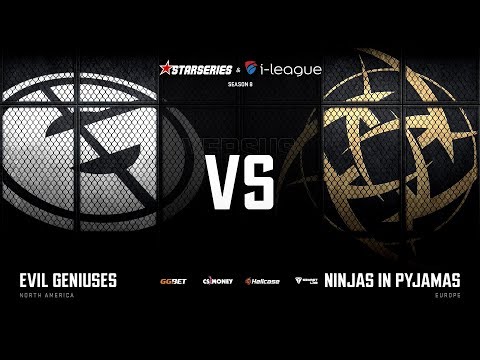 [EN] Evil Geniuses vs Ninjas in Pyjamas | Map 2: Nuke | StarSeries i-League Season 8 Finals