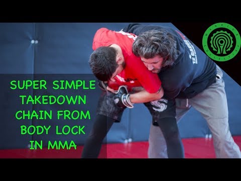 Simple Takedown Chain from the Body Lock for MMA with Matt Thorpe