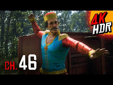 Red Dead Redemption 2 [4K/60fps HDR] (100%, All Side Missions) Part 46 - He's British, Of Course
