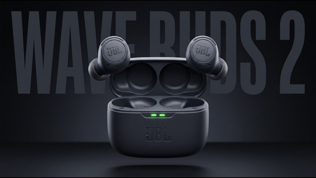 Miniatura da avaliação em vídeo de Fone de Ouvido Sem Fio JBL Wave Buds 2 Intra-Auricular Branco