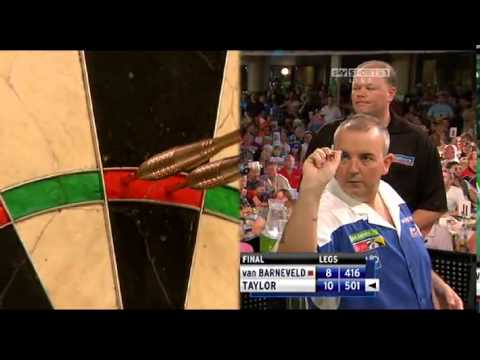 2010 World Matchplay Final Van Barneveld vs Taylor